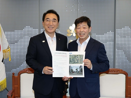 박정주 홍성군수 충남도 첫 건의는 ‘내포신도시’ 심폐소생술