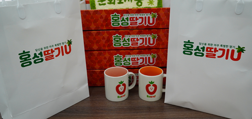 홍성군, ‘홍성딸기U’ 새 옷 입고 브랜드 경쟁력 높인다 기사 이미지
